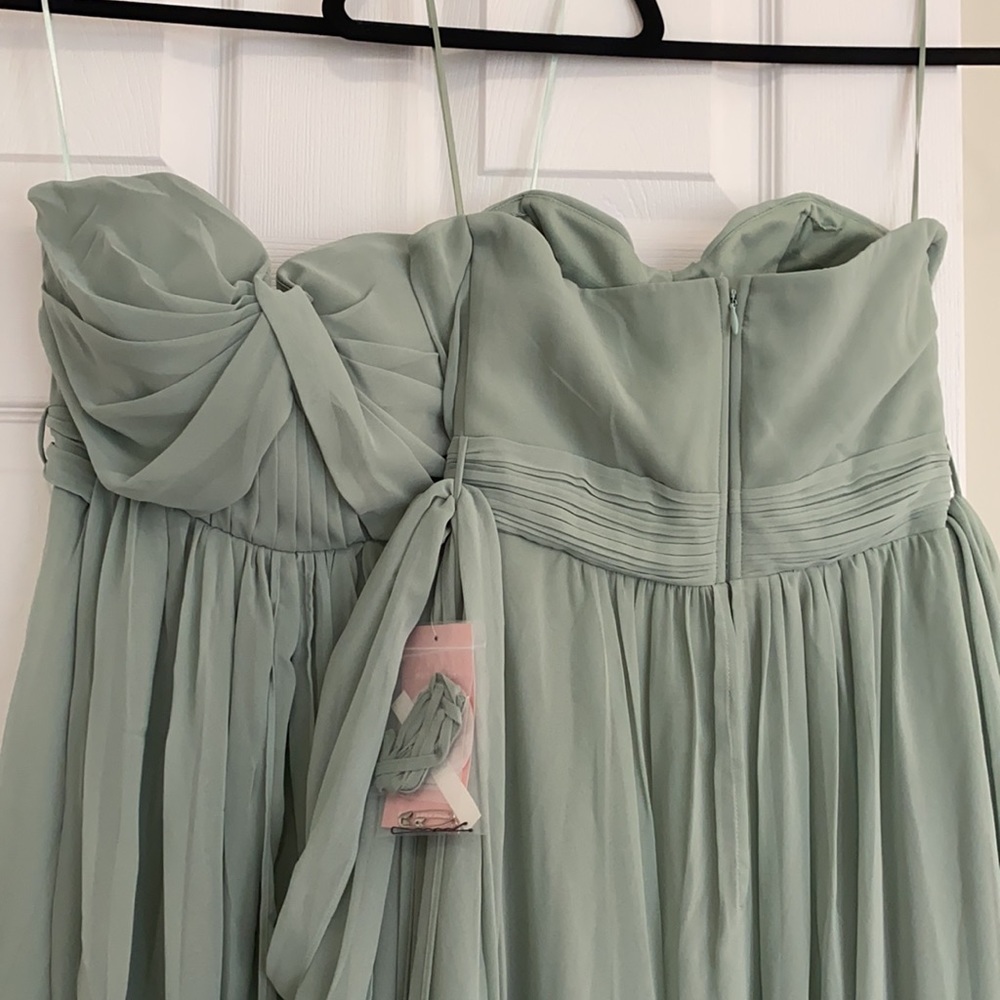 Birdy Grey Grace Convertible Dress in Sage Green - Picture 3 of 7